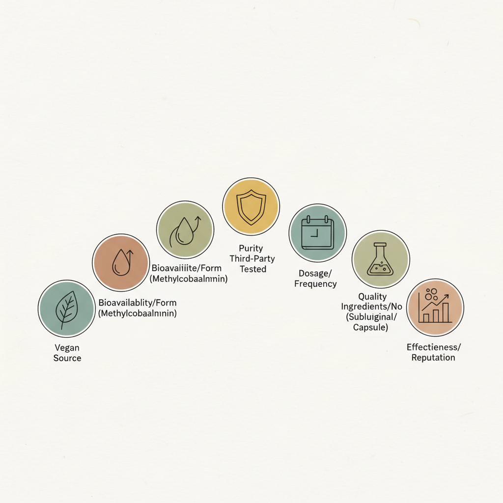 De 7 Belangrijkste Criteria Bij Het Kiezen Van Een Vegan B12 Supplement