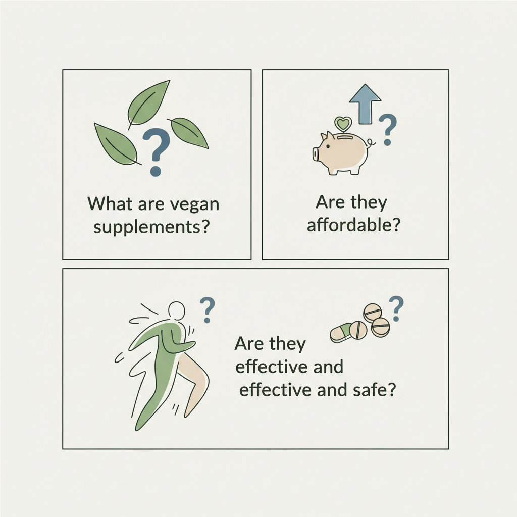 Veelgestelde vragen over budget vegan supplementen